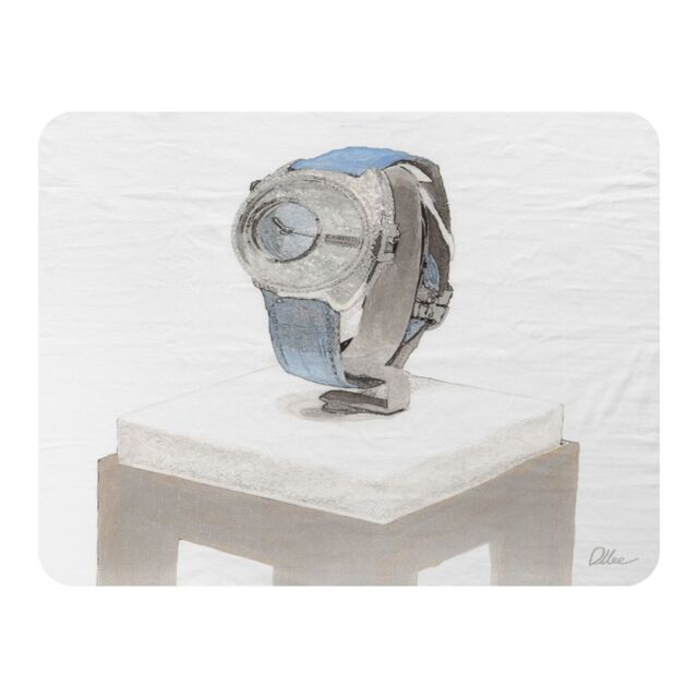 Benjamin Tate Design Crystal Watch Blanket in Natural - Size: 120 cm x 150 cm - image 1
