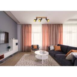 Netlighting Lenna Ceiling Spotlight Bar Dark Brown 3x E27 - thumbnail 6