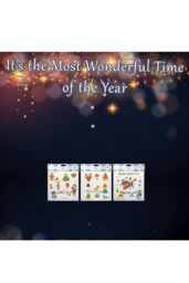 VFM e-Store Christmas Stickers 1 x Varied Design 29cm x 25cm Christmas Themed - Size: 29 cm x 25 cm - thumbnail 3