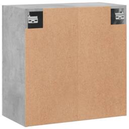 Berkfield Home Wall Cabinet Concrete Grey 60x31x60 cm Engineered Wood - Size: 60 x 31 x 60 cm - thumbnail 8