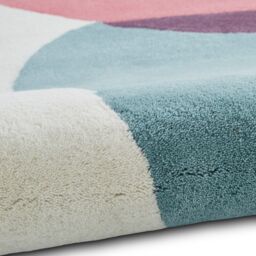 The Rug Shop UK Multi Wool Modern Abstract Luxurious Easy to Clean Area Rug - Size: 150 cm x 230 cm - thumbnail 7