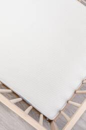 The Tiny Bed Company Luxury Pocket Sprung Cot Mattress (120 x 60cm) in White - thumbnail 2