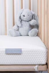The Tiny Bed Company Luxury Pocket Sprung Cot Mattress (120 x 60cm) in White - thumbnail 4