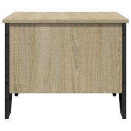 Berkfield Home Coffee Table Sonoma Oak 75x51x40 cm Engineered Wood in Brown - Size: 75 x 51 x 40 cm - thumbnail 6