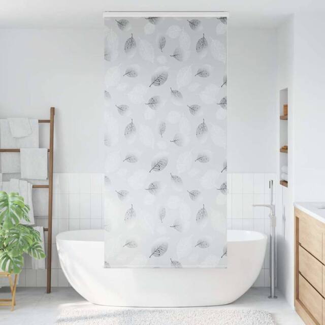 Berkfield Home Shower Roller Blind with Cassette 100x240 cm Fabric Width 96 cm in Grey - image 1