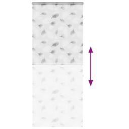 Berkfield Home Shower Roller Blind with Cassette 100x240 cm Fabric Width 96 cm in Grey - thumbnail 5