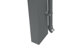 Agadon SKY Aluminium Design Carport in Dark Grey - Size: 5314 x 2757 mm - thumbnail 4