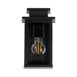 First Choice Lighting Set of 2 Cotswold - Black Traditional Flush Outdoor Wall Lights - thumbnail 4