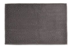 New Edge Blinds Marlow Collection Soft Touch Non-Slip Bathroom Rug in Grey - Size: 45 cm width x 75 cm drop - thumbnail 1