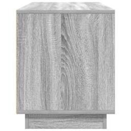 Berkfield Home TV Cabinet with LED Lights Grey Sonoma 100x41x50 cm - Size: 100 x 41 x 50 cm - thumbnail 8