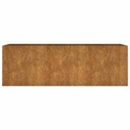 Berkfield Home Garden Raised Bed 120x40x40 cm Corten Steel in Brown - Size: 120 x 40 x 40 cm - thumbnail 4