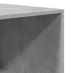Berkfield Home Wardrobe Concrete Grey 50x50x200 cm Engineered Wood - Size: 50 x 50 x 200 cm - thumbnail 7