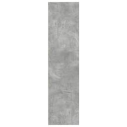 Berkfield Home Wardrobe Concrete Grey 50x50x200 cm Engineered Wood - Size: 50 x 50 x 200 cm - thumbnail 5