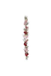 KDMD Pink Magnolia & Poinsettia Garland 180cm - thumbnail 2