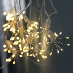 EONLION LED Solar Powered Outdoor Fairy Lights in White - Size: 100 cm - thumbnail 5