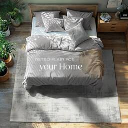tectake Washable Rug Nadira 160 X 230 Cm - Beige/Grey in Beige - Size: 160 cm x 230 cm - thumbnail 3