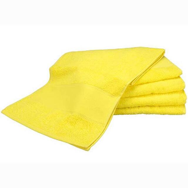 ARTG Print-Me Sports Towel in Bright Yellow - image 1