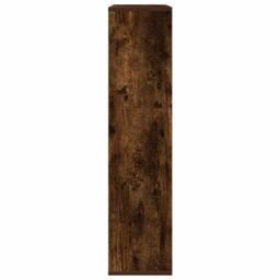 Berkfield Home Bookcase Smoked Oak 89x24x101.5 cm Engineered Wood in Brown - thumbnail 5