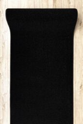 RugsX Karmel Plain Runner in Black - Size: 70 cm x 110 cm - thumbnail 5