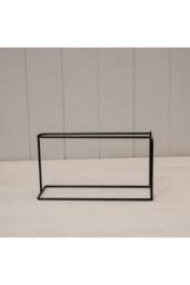 KDMD Black Metal Display Stand for 3 Bottles - thumbnail 1
