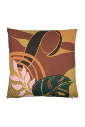 Furn Vida Scandi Inspired Botanical Printed Cushion - Size: 50 cm x 50 cm - thumbnail 1