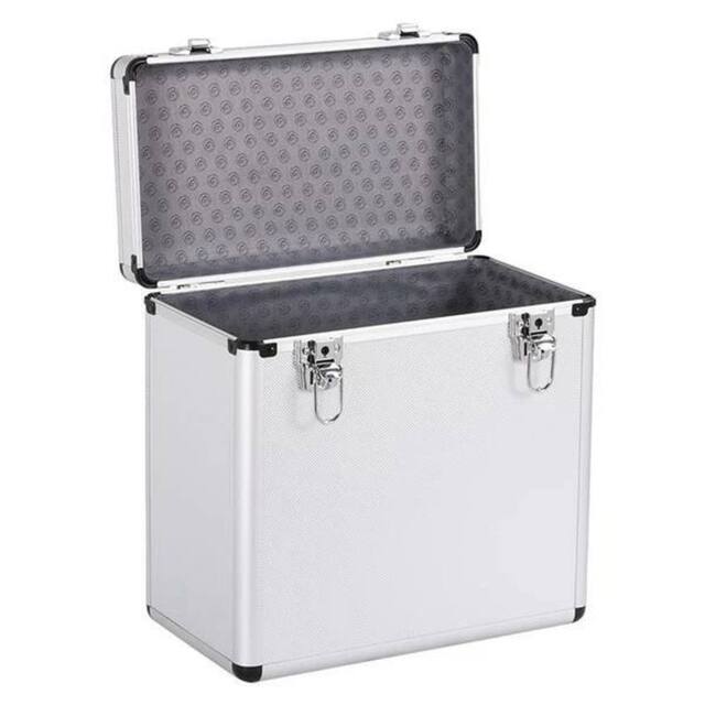 "Kelvenix Flight DJ Case 12"" Vinyl Case in Silver" - image 1