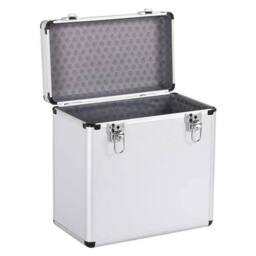 "Kelvenix Flight DJ Case 12"" Vinyl Case in Silver"