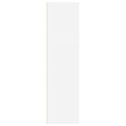 Berkfield Home Bookcase White 40x30x114 cm Engineered Wood - Size: 40 x 30 x 114 cm - thumbnail 5