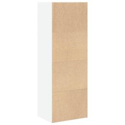 Berkfield Home Bookcase White 40x30x114 cm Engineered Wood - Size: 40 x 30 x 114 cm - thumbnail 6