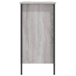 Berkfield Home Shoe Cabinet Grey Sonoma 100x35x70 cm Engineered Wood - Size: 100 x 35 x 70 cm - thumbnail 5