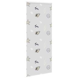 Berkfield Home Shower Roller Blind with Cassette 100x240 cm Fabric Width 96 cm in Pale Grey - thumbnail 4