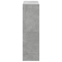 Berkfield Home Elegant Bookcase Concrete Grey 102x32x108 cm Engineered Wood - Size: 102 x 32 x 108 cm - thumbnail 5