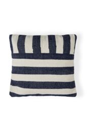 BHS Tino Cushion in Navy - Size: 50 cm x 50 cm - thumbnail 2