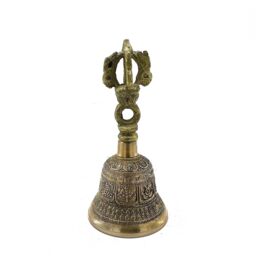 KDMD Small Tibetan Tingsha Bell - 5x11cm in Gold - Size: 5x11 cm - thumbnail 1