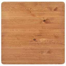 Berkfield Home Durable Bar Table Black 60x60x108 cm Solid Pine Wood Steel - Size: 60 x 60 x 108 cm - thumbnail 4