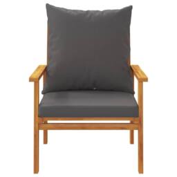 Berkfield Home Beautiful 5 Piece Garden Lounge Set with Cushions Solid Wood Acacia in Brown - thumbnail 6