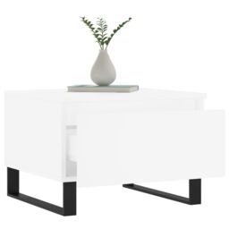 Berkfield Home Coffee Tables 2 pcs White 50x46x35 cm Engineered Wood - Size: 50 x 46 x 35 cm - thumbnail 4