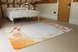 Benjamin Tate Design Autumn Leaves Rug in Natural - Size: Large - thumbnail 3