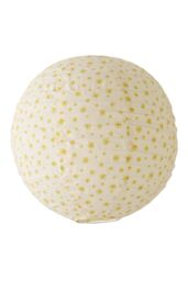 ValueLights Annie Ditsy Floral Natural Fabric Globe Ball Ceiling Lamp Shade - thumbnail 6