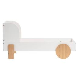 Nöa and Nani Jonas Toddler Car Bed in White & Natural Pine - thumbnail 6