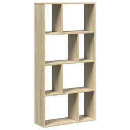 Berkfield Home Bookcase Sonoma Oak 60x20x120 cm Engineered Wood in Light Brown - Size: 60 x 20 x 120 cm - thumbnail 1