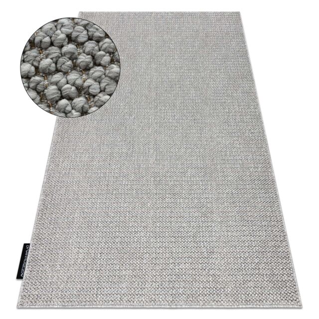 RugsX Casablanca Loop Rug in Grey - Size: 300 cm x 400 cm - image 1