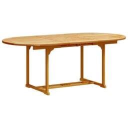 Berkfield Home 5 Piece Garden Dining Set Solid Wood Acacia & Textilene in Brown - thumbnail 3