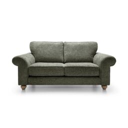 Abakus Direct Ingrid 2 Seater Sofa in Rifle Green in Pale Green - thumbnail 2