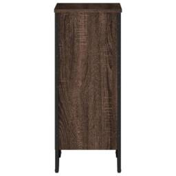 Berkfield Home Bookcase Brown Oak 50x31x74.5 cm Engineered Wood - thumbnail 5