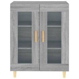 Berkfield Home Sideboard Grey Sonoma 69.5x34x90 cm Engineered Wood - thumbnail 5