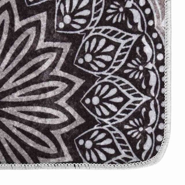 Berkfield Home Rug Washable 160x230 cm Multicolour Anti Slip - Size: 100 cm diameter - image 1