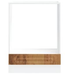 Berkfield Home Oven Cabinet Kalmar Old Wood Engineered Wood in Brown - thumbnail 4