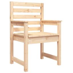 Berkfield Home Garden Chairs 2 pcs 60x48x91 cm Solid Wood Pine in Light Tan - Size: 60 x 48 x 91 cm - thumbnail 5