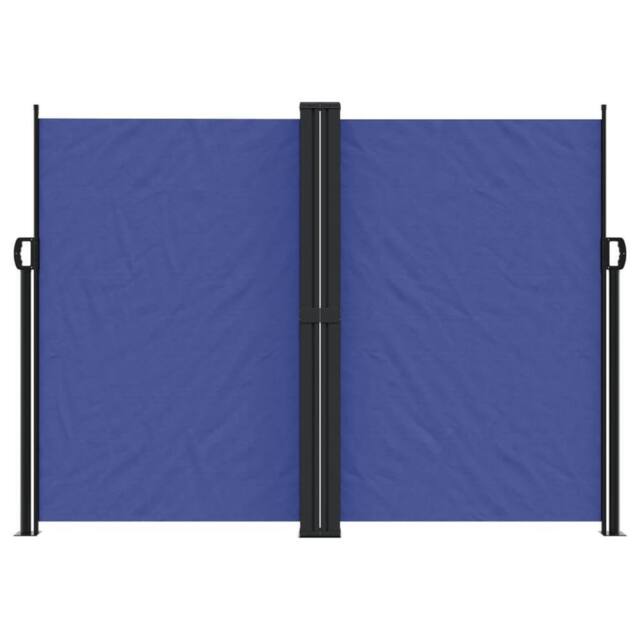 Berkfield Home Retractable Side Awning Blue 180x1200 cm - image 1